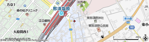 栃木県那須塩原市大原間549周辺の地図