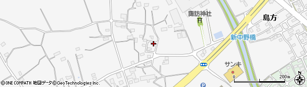 栃木県那須塩原市上中野454周辺の地図