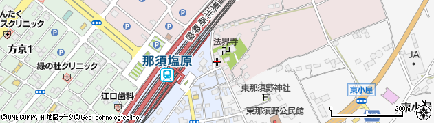 栃木県那須塩原市大原間554周辺の地図