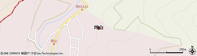 長野県野沢温泉村（下高井郡）坪山周辺の地図