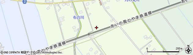 富山県下新川郡入善町木根周辺の地図