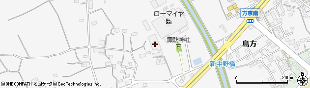 栃木県那須塩原市上中野458周辺の地図