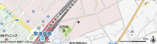 栃木県那須塩原市沓掛73周辺の地図