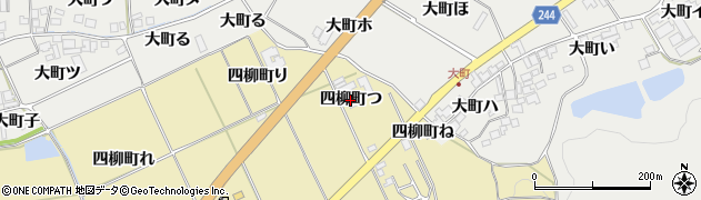 石川県羽咋市四柳町（つ）周辺の地図