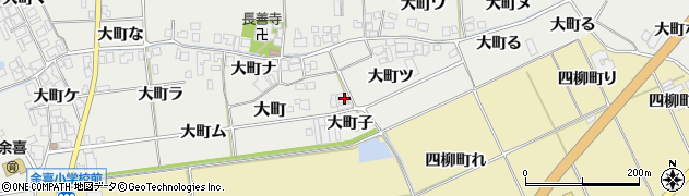 石川県羽咋市大町レ1周辺の地図