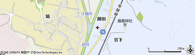 福島県いわき市石塚町（餅田）周辺の地図