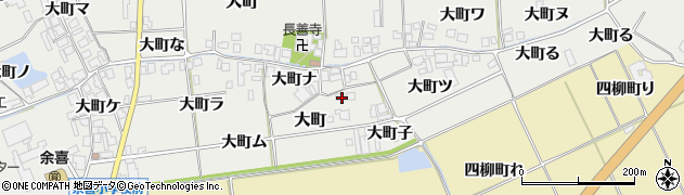 石川県羽咋市大町レ22周辺の地図