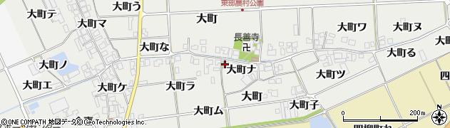 石川県羽咋市大町（ナ）周辺の地図