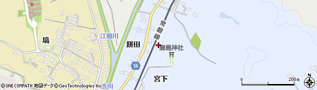 福島県いわき市石塚町（宮下）周辺の地図