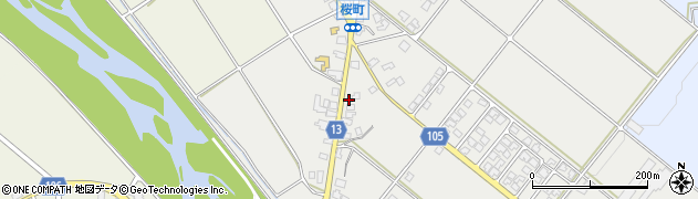 富山県下新川郡朝日町桜町1254周辺の地図