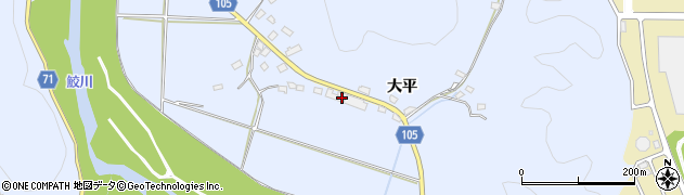 福島県いわき市山田町（古川）周辺の地図