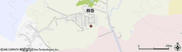 福島県いわき市高倉町（鶴巻）周辺の地図
