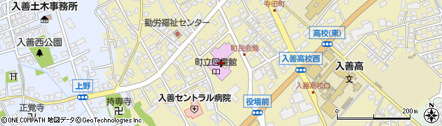 入善町民会館　コスモホール周辺の地図