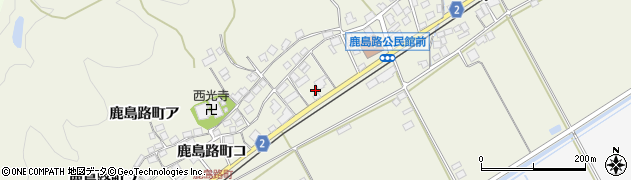 石川県羽咋市鹿島路町（マ）周辺の地図