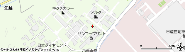 福島県いわき市泉町黒須野（江越）周辺の地図