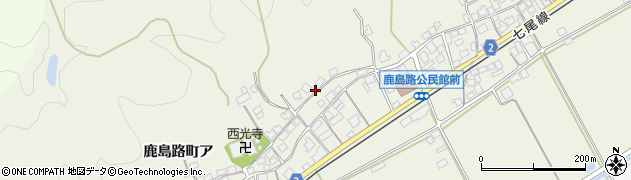 石川県羽咋市鹿島路町（オ）周辺の地図