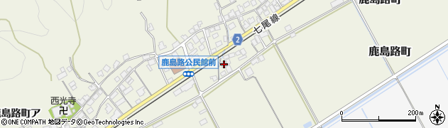 石川県羽咋市鹿島路町ネ30周辺の地図