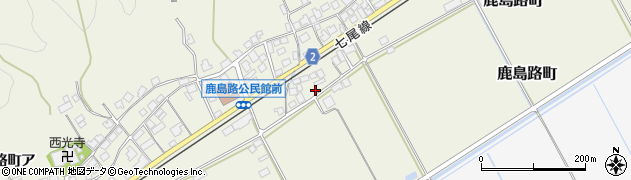 石川県羽咋市鹿島路町ネ26周辺の地図