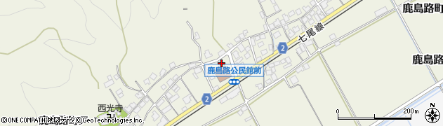石川県羽咋市鹿島路町ム21周辺の地図