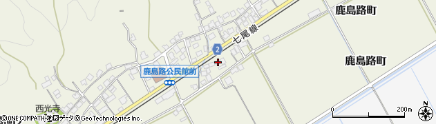 石川県羽咋市鹿島路町ネ11周辺の地図