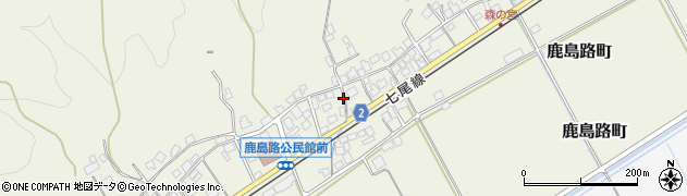 石川県羽咋市鹿島路町（ム）周辺の地図