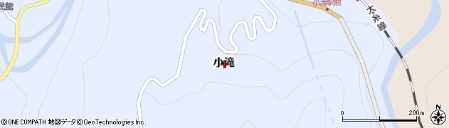 新潟県糸魚川市小滝周辺の地図