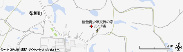 石川県羽咋市柴垣町13周辺の地図