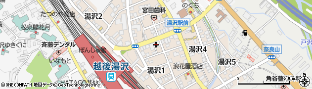 株式会社湯沢商事周辺の地図