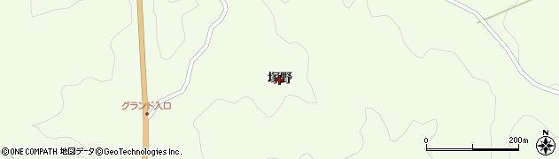 福島県塙町（東白川郡）那倉（塚野）周辺の地図