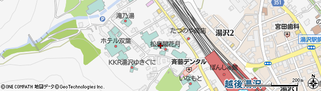 松泉閣花月周辺の地図