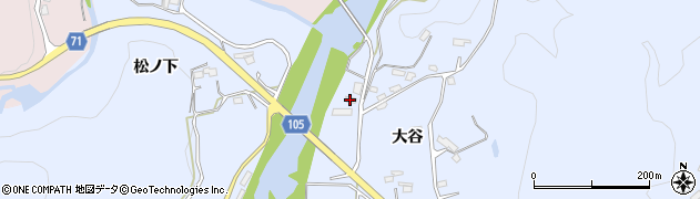 福島県いわき市山田町（川原）周辺の地図