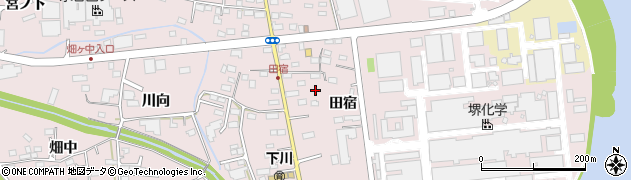 福島県いわき市泉町下川（田宿）周辺の地図