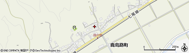 石川県羽咋市鹿島路町（タ）周辺の地図