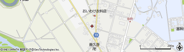 富山県下新川郡朝日町桜町1091周辺の地図