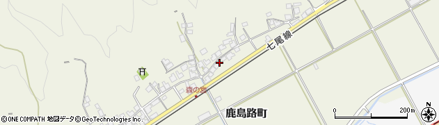 石川県羽咋市鹿島路町ワ周辺の地図