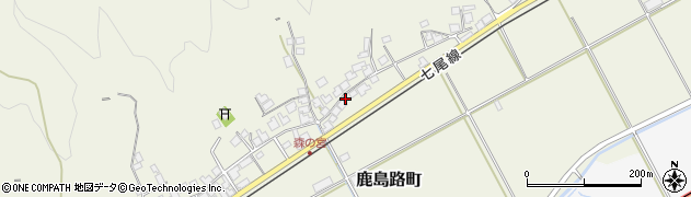 石川県羽咋市鹿島路町（ワ）周辺の地図