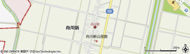 舟川新周辺の地図