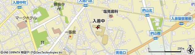 入善町立入善中学校周辺の地図