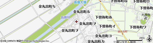 石川県羽咋市金丸出町（り）周辺の地図