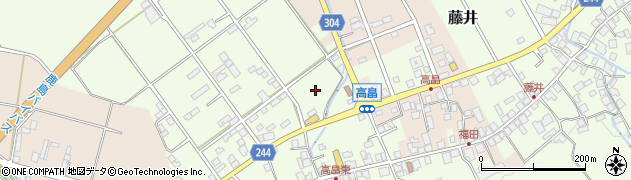 石川県中能登町（鹿島郡）高畠（チ）周辺の地図