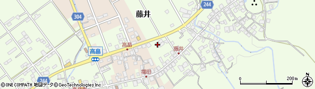石川県中能登町（鹿島郡）藤井（ヘ）周辺の地図