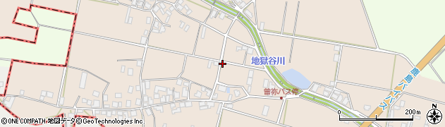 石川県中能登町（鹿島郡）曽祢周辺の地図