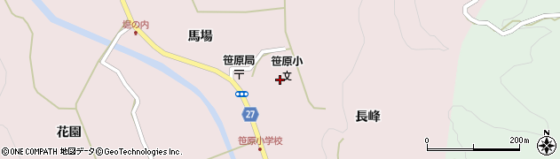 塙町立笹原小学校周辺の地図