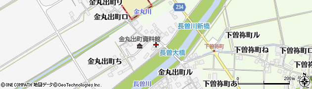 石川県羽咋市金丸出町ヌ59周辺の地図
