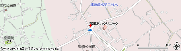 栃木県那須塩原市沓掛602周辺の地図