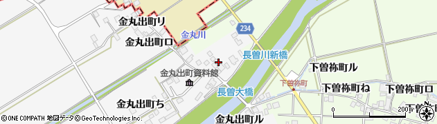 石川県羽咋市金丸出町（ヌ）周辺の地図