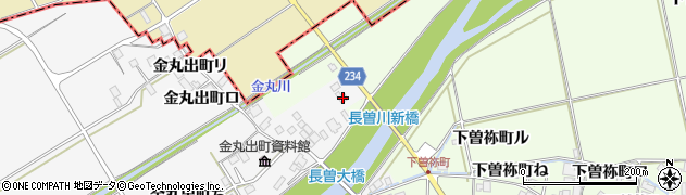 石川県羽咋市金丸出町ヌ34周辺の地図