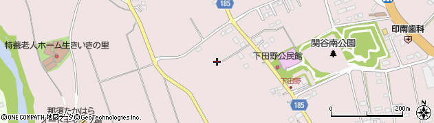 栃木県那須塩原市下田野409-11周辺の地図