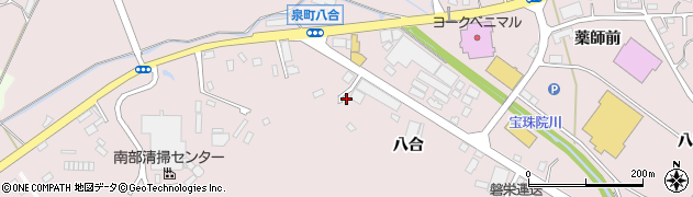 福島県いわき市泉町下川八合93周辺の地図