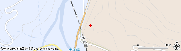 新潟県糸魚川市西山大前周辺の地図
